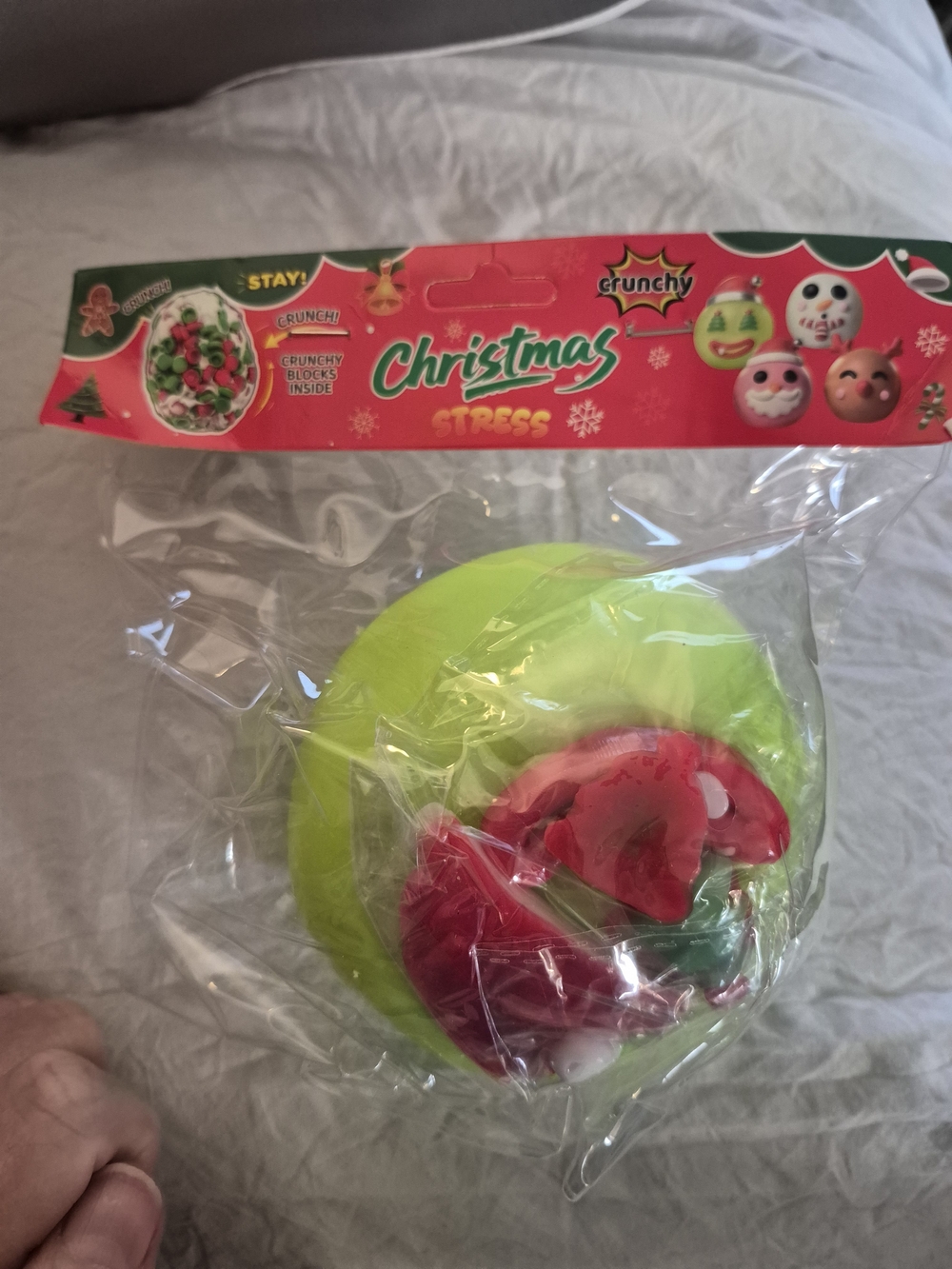 Medium Size Christmas Squishy Stress Ball Toy